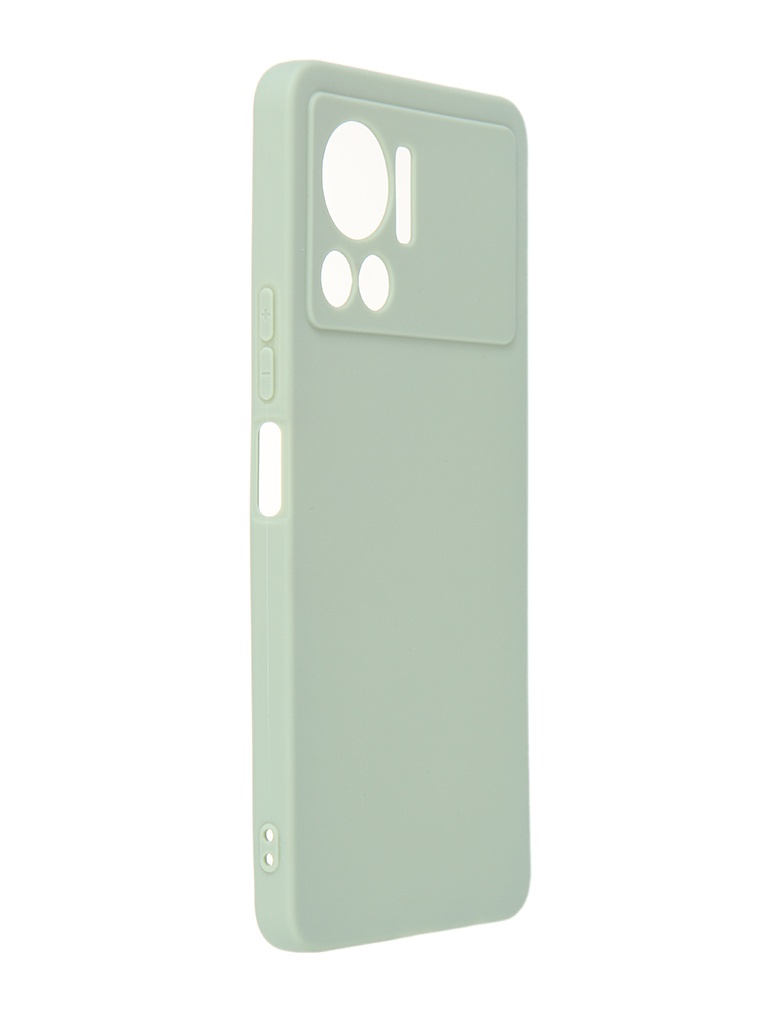 фото Чехол df для infinix note 12 vip silicone light green incase-11 df-group