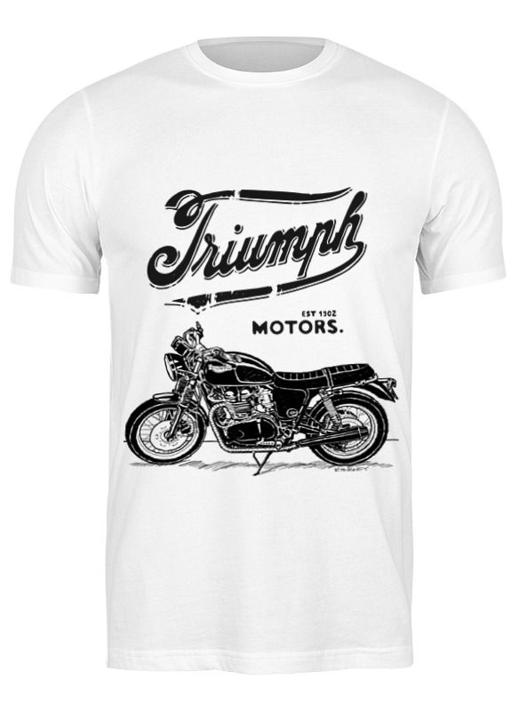 

Футболка мужская Printio Triumph motorcycles 1343866 белая XL, Белый, Triumph motorcycles 1343866