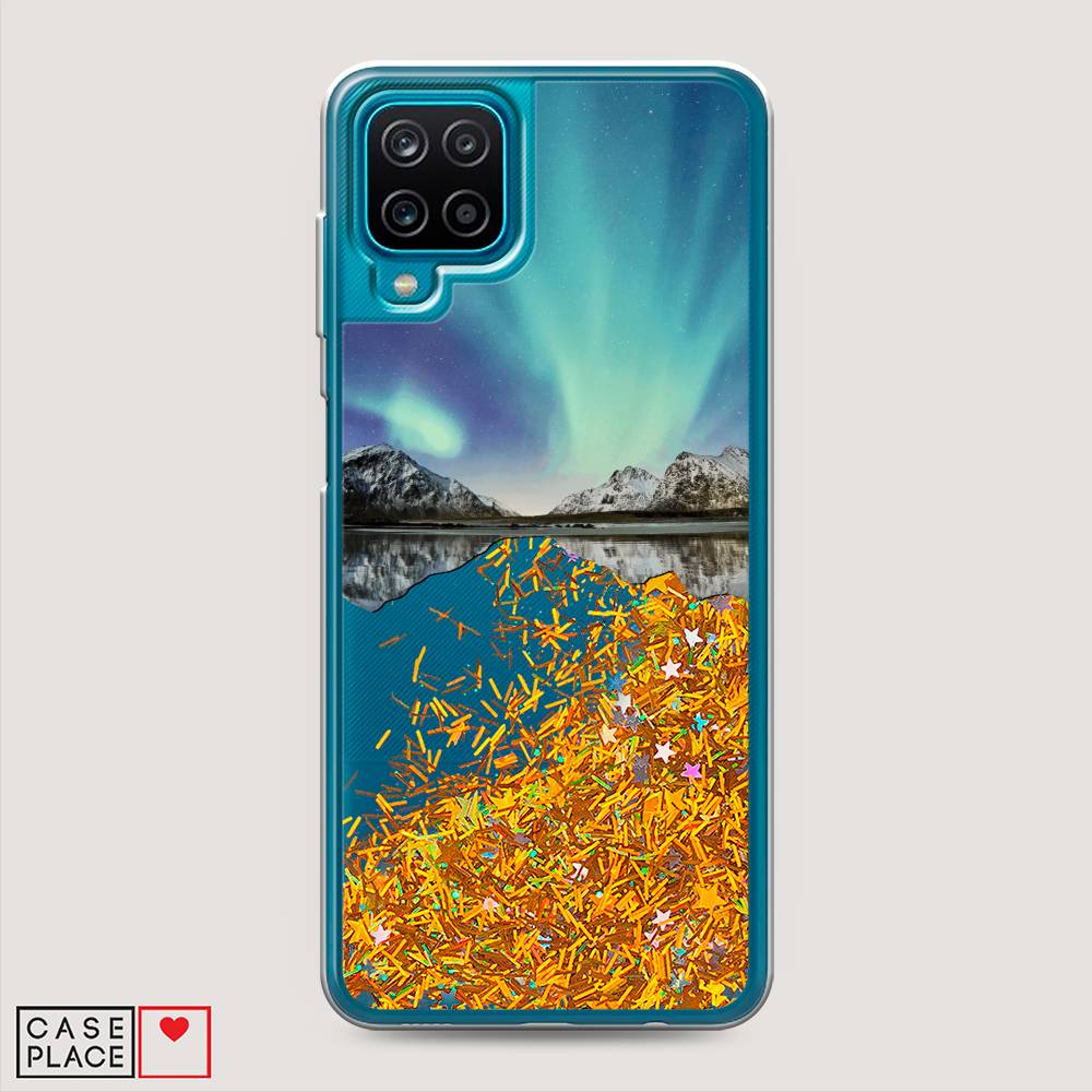

Чехол Awog на Samsung Galaxy A12 / Самсунг A12 "Горное озеро и сияние", Разноцветный, 2101690-1