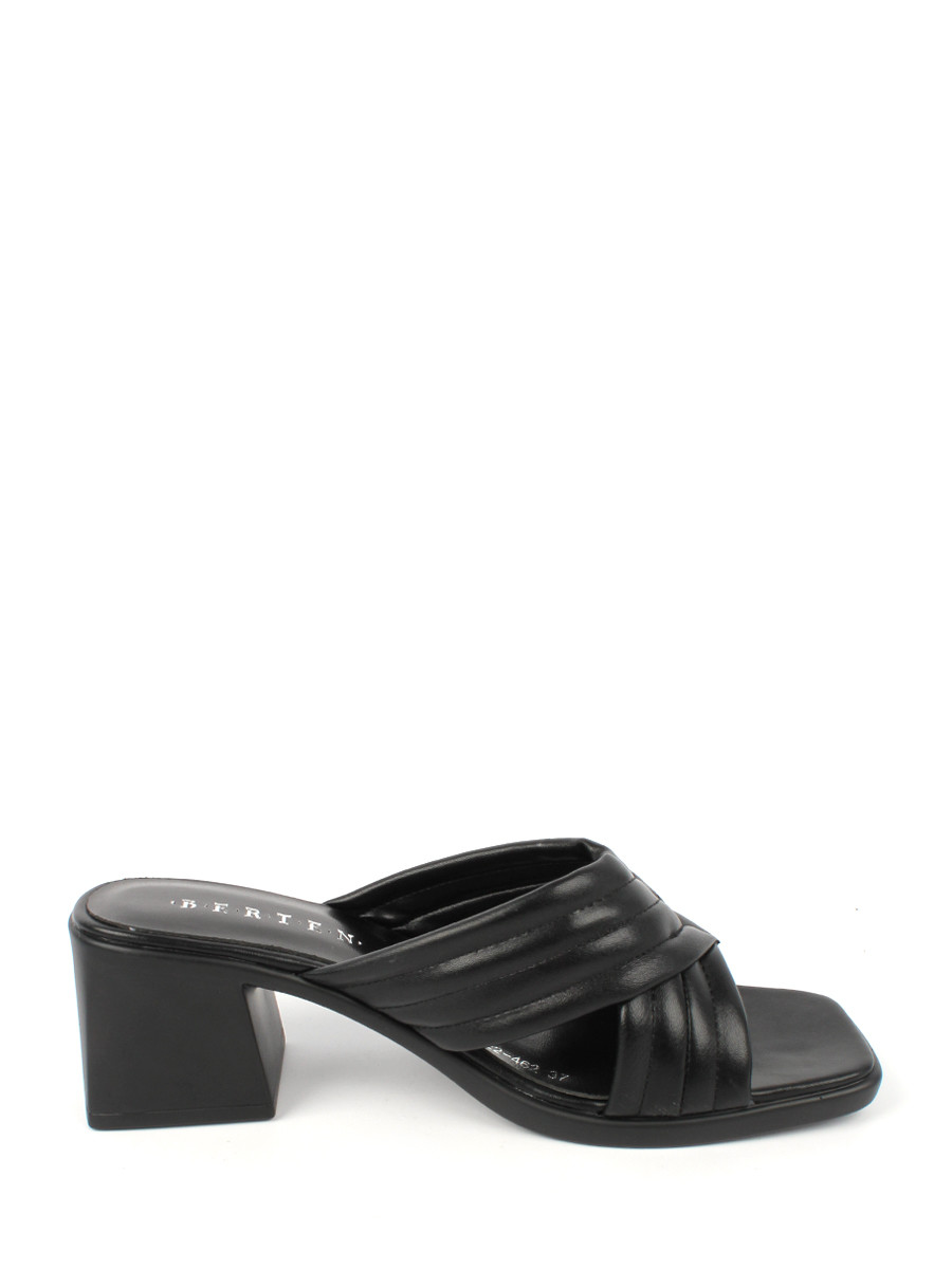 

Мюли женские BERTEN BSL 22-462 черные 39 RU, Черный, BSL 22-462