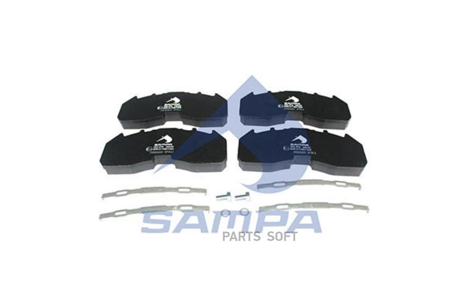 

Тормозные колодки SAMPA передние 93876