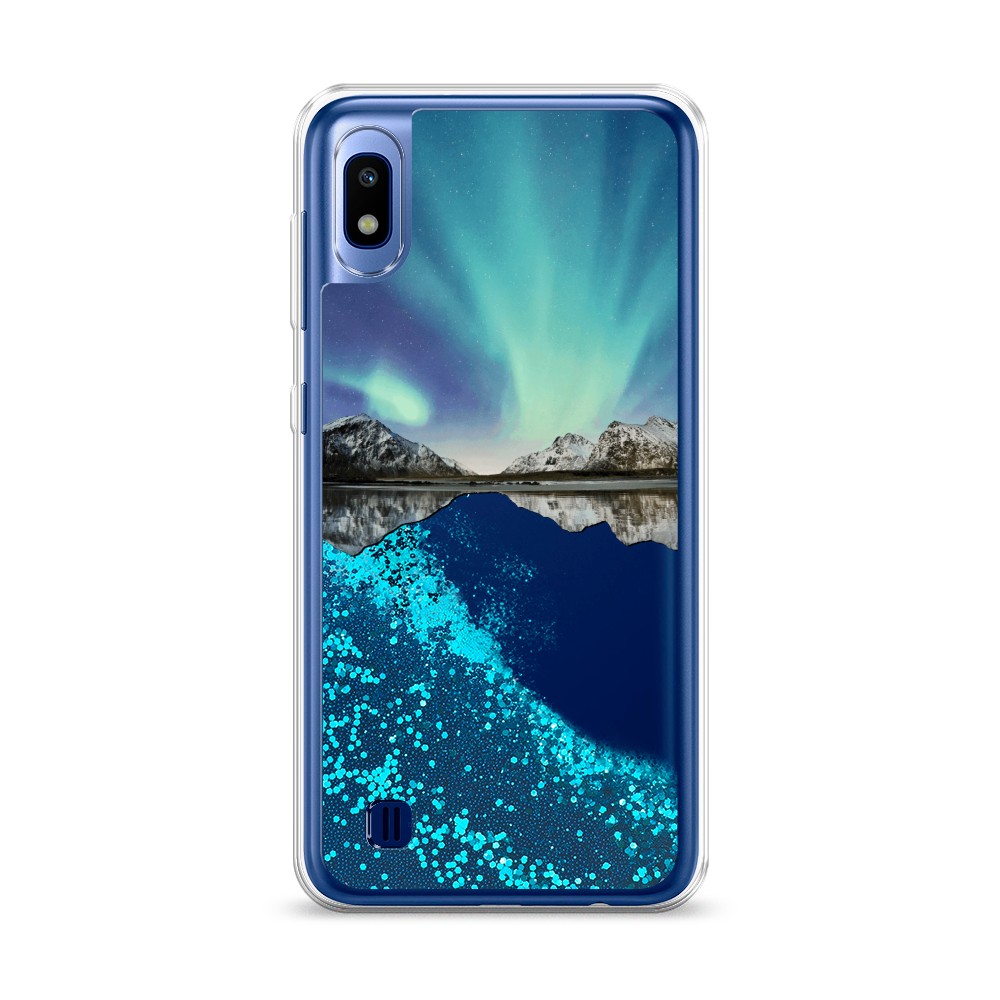 

Чехол Awog на Samsung Galaxy A10 "Горное озеро и сияние", Разноцветный, 27993-1