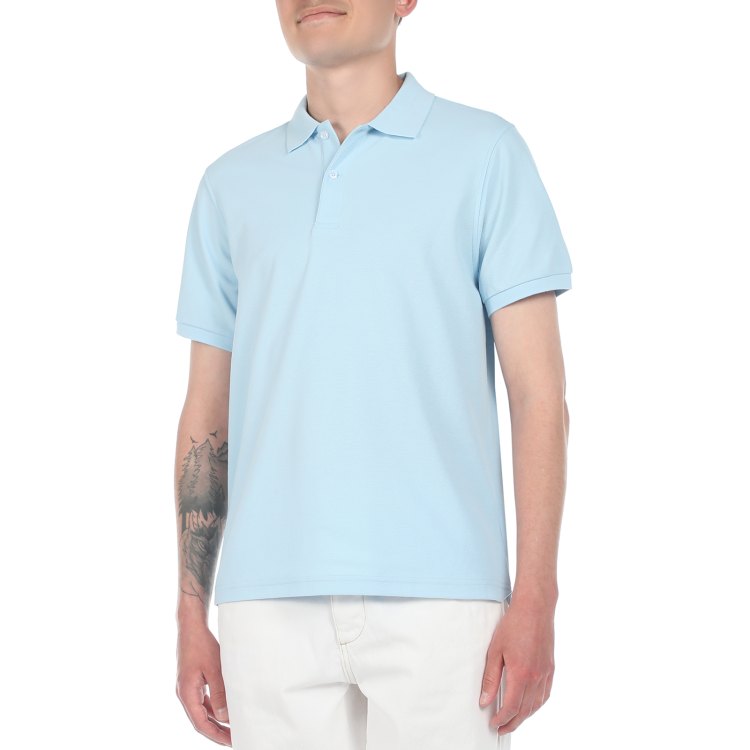 

Футболка мужская Maison David ST-600 голубая 3XL, Голубой, ST-600