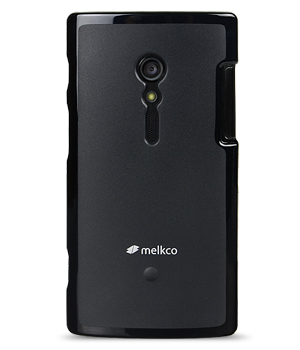 фото Чехол силиконовый для sony xperia ion / lt28at melkco poly jacket tpu (black mat)