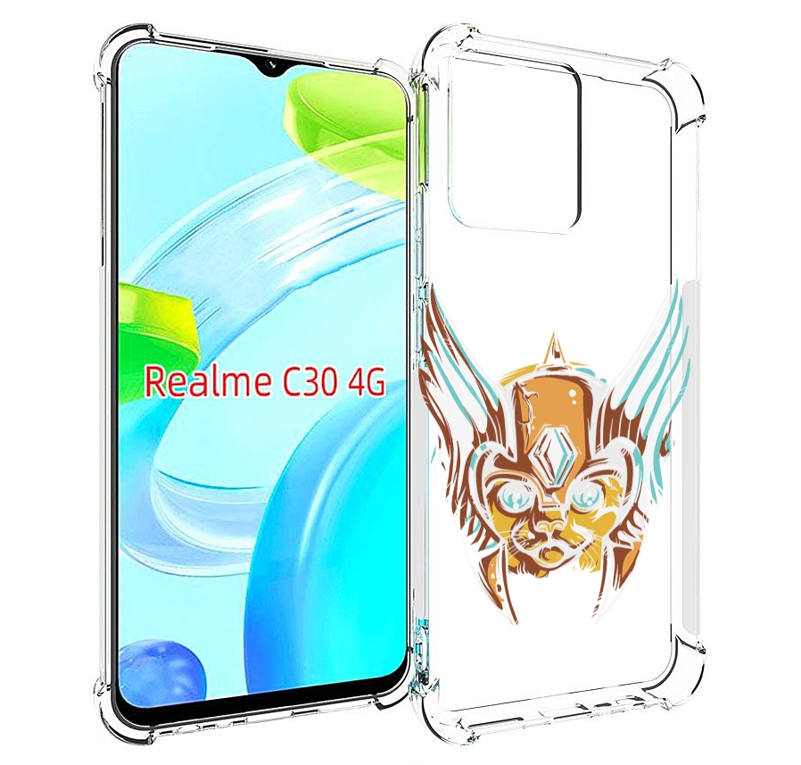 

Чехол MyPads тор абстракция для Realme C30 4G / Narzo 50i Prime, Прозрачный, Tocco