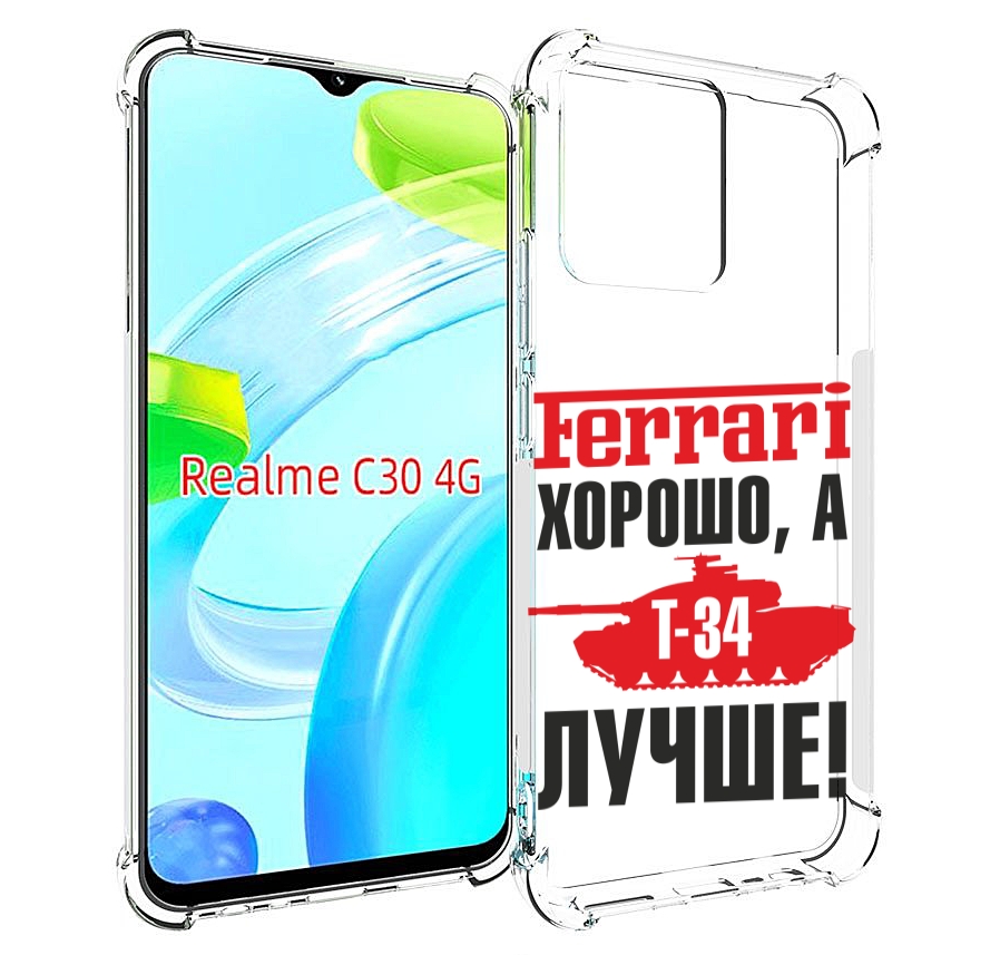 

Чехол MyPads т 34 лучше для Realme C30 4G / Narzo 50i Prime, Прозрачный, Tocco