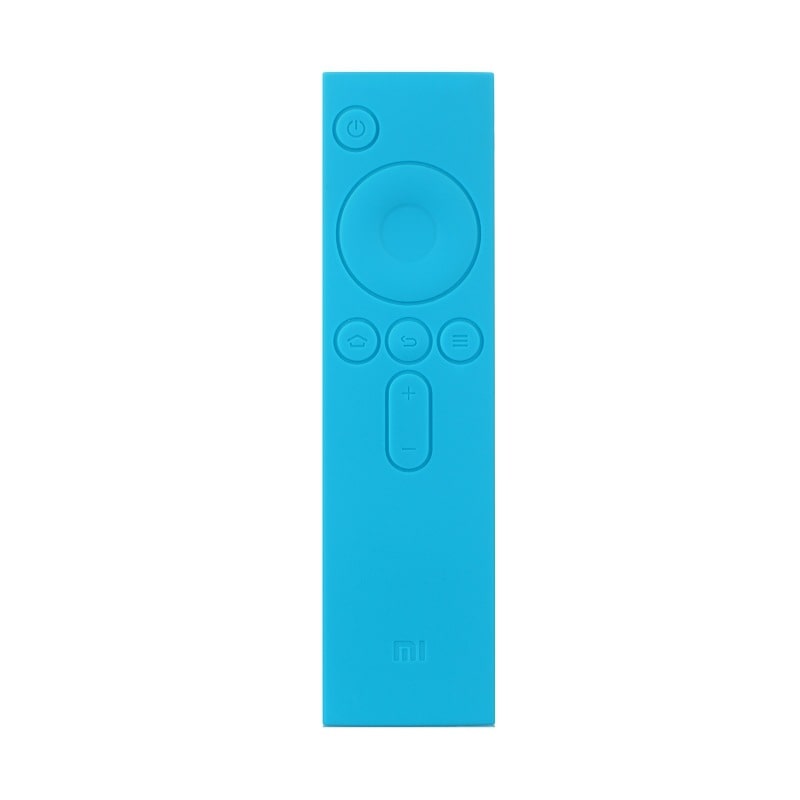фото Силиконовый чехол для пульта xiaomi mi remote control blue padda
