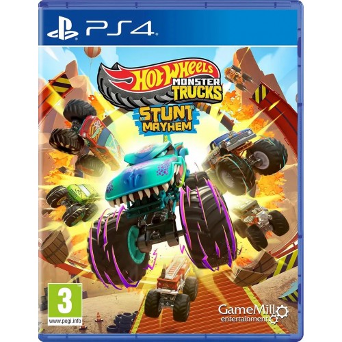 Игра Hot Wheels Monster Trucks: Stunt Mayhem (PS4, полностью на английском языке)