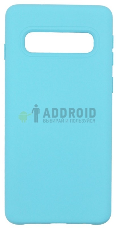 

Silicone Cover для Samsung Galaxy S10 Plus Sky Blue