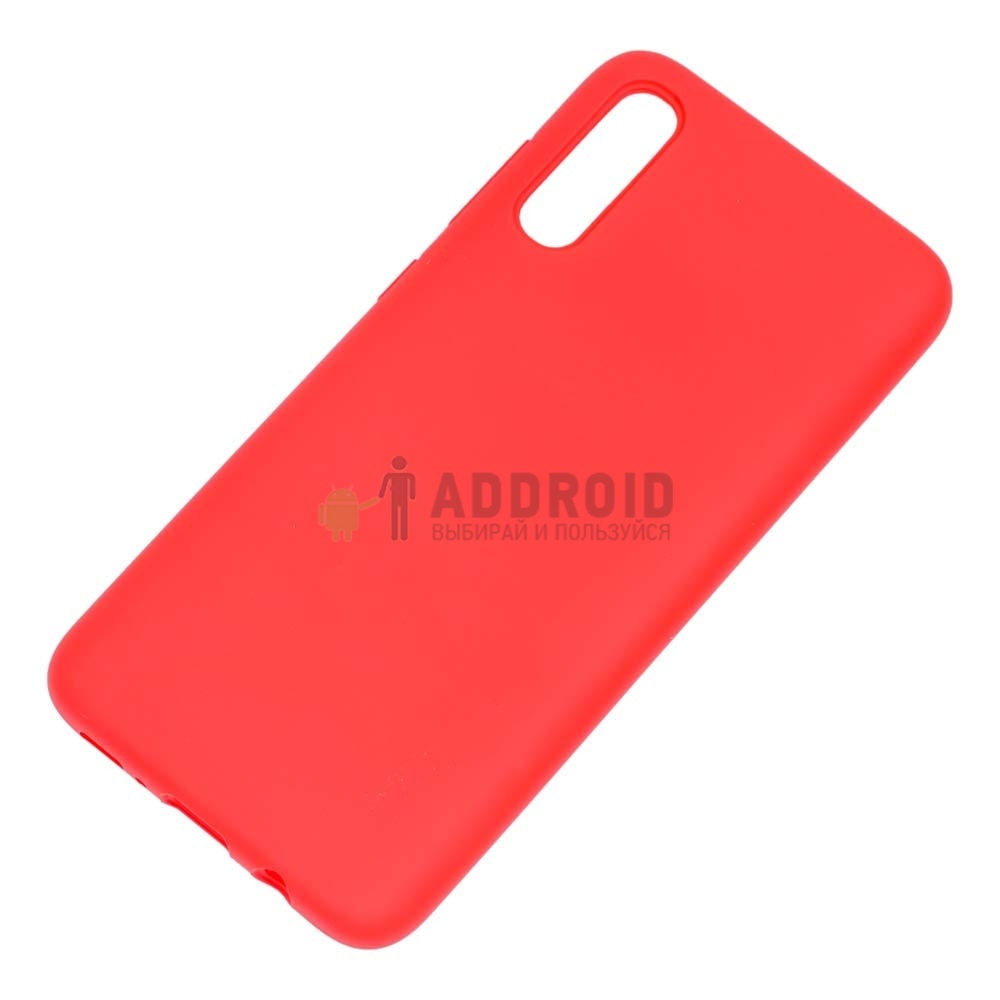 Silicone Cover для Samsung Galaxy A70 Red