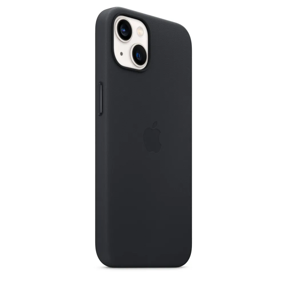

Чехол защитный кожаный c MagSafe для iPhone 14 Черный, Iphone 14