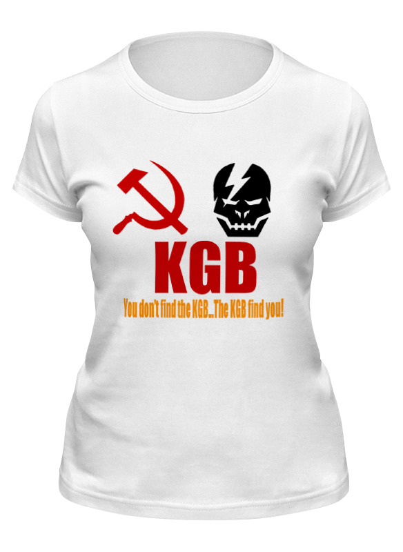 

Футболка мужская Printio Kgb russia белая S, Белый, Kgb russia