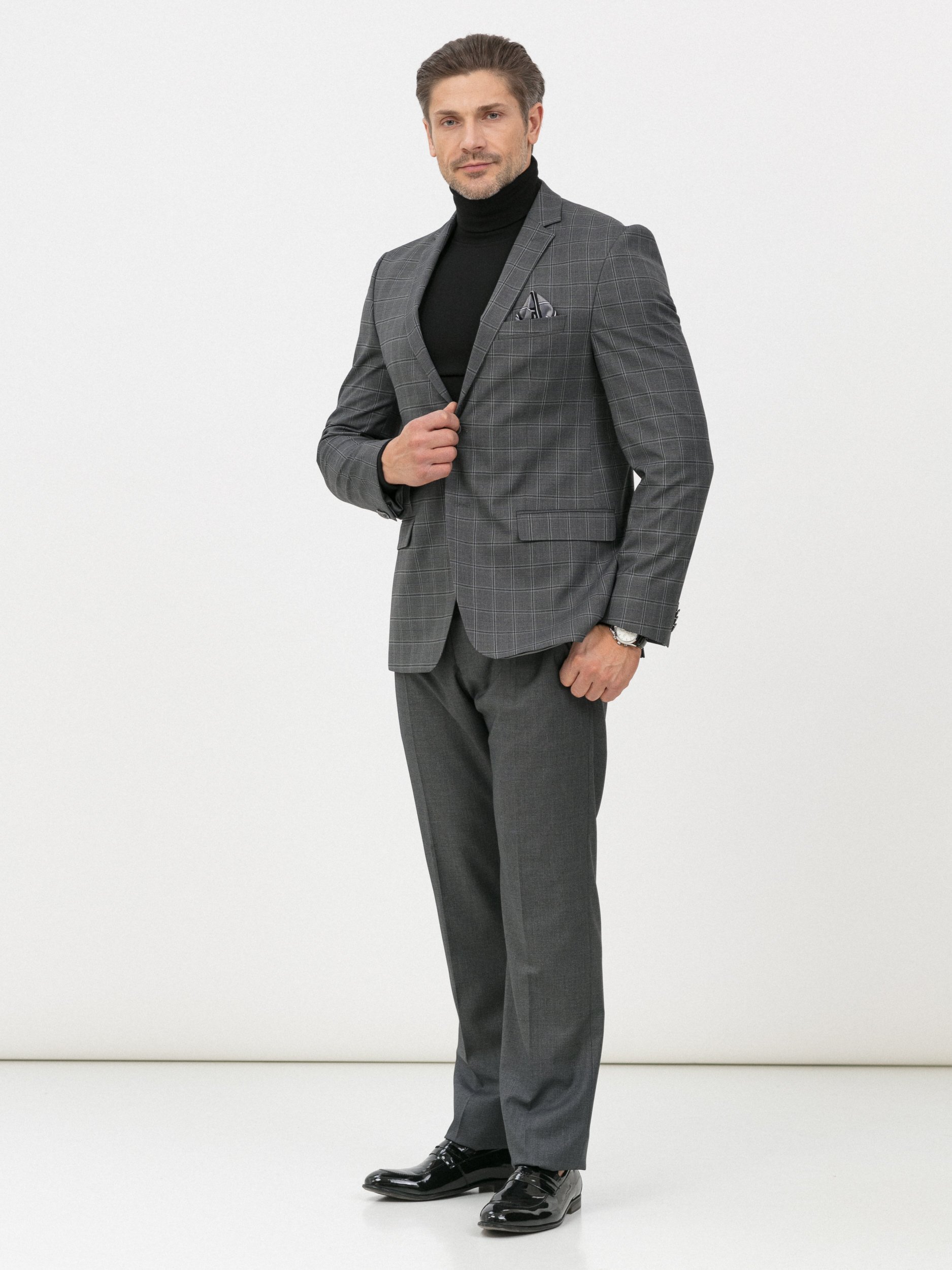 

Костюм мужской Marc De Cler Ki-k 2290-21-24762Grey-176 серый 62 RU, Ki-k 2290-21-24762Grey-176