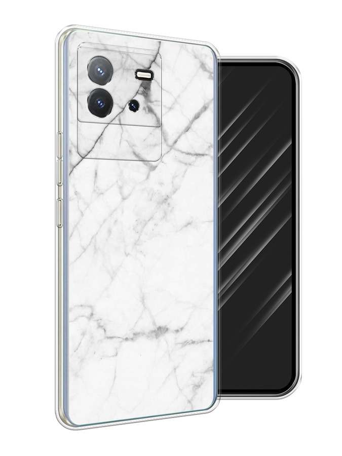 

Чехол Awog на Vivo T2 4G "Светлый мрамор", Серый, 269550-1