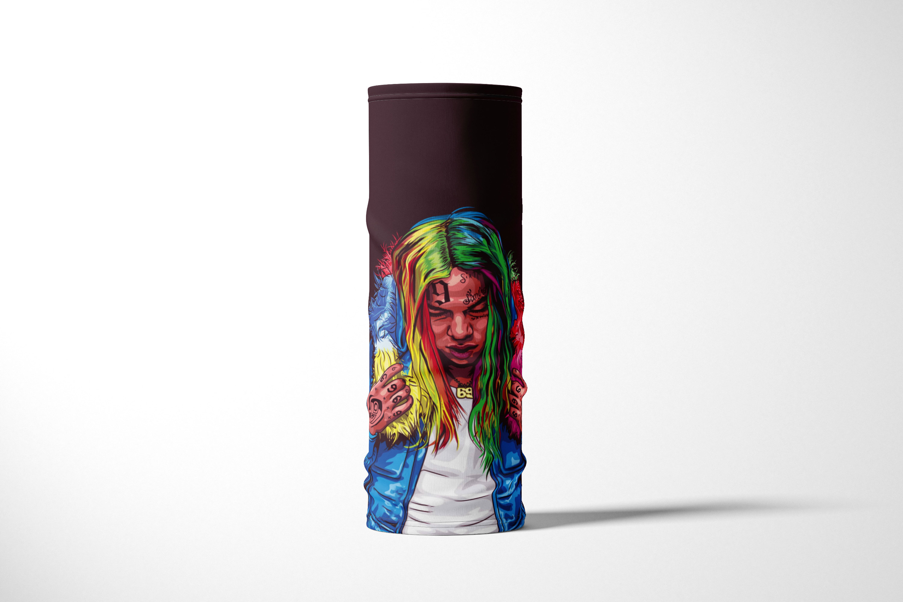 

Бандана / Бафф / Снуд-трансформер / Rap / 6IX9INE Color, BBuffVM_VM1795631