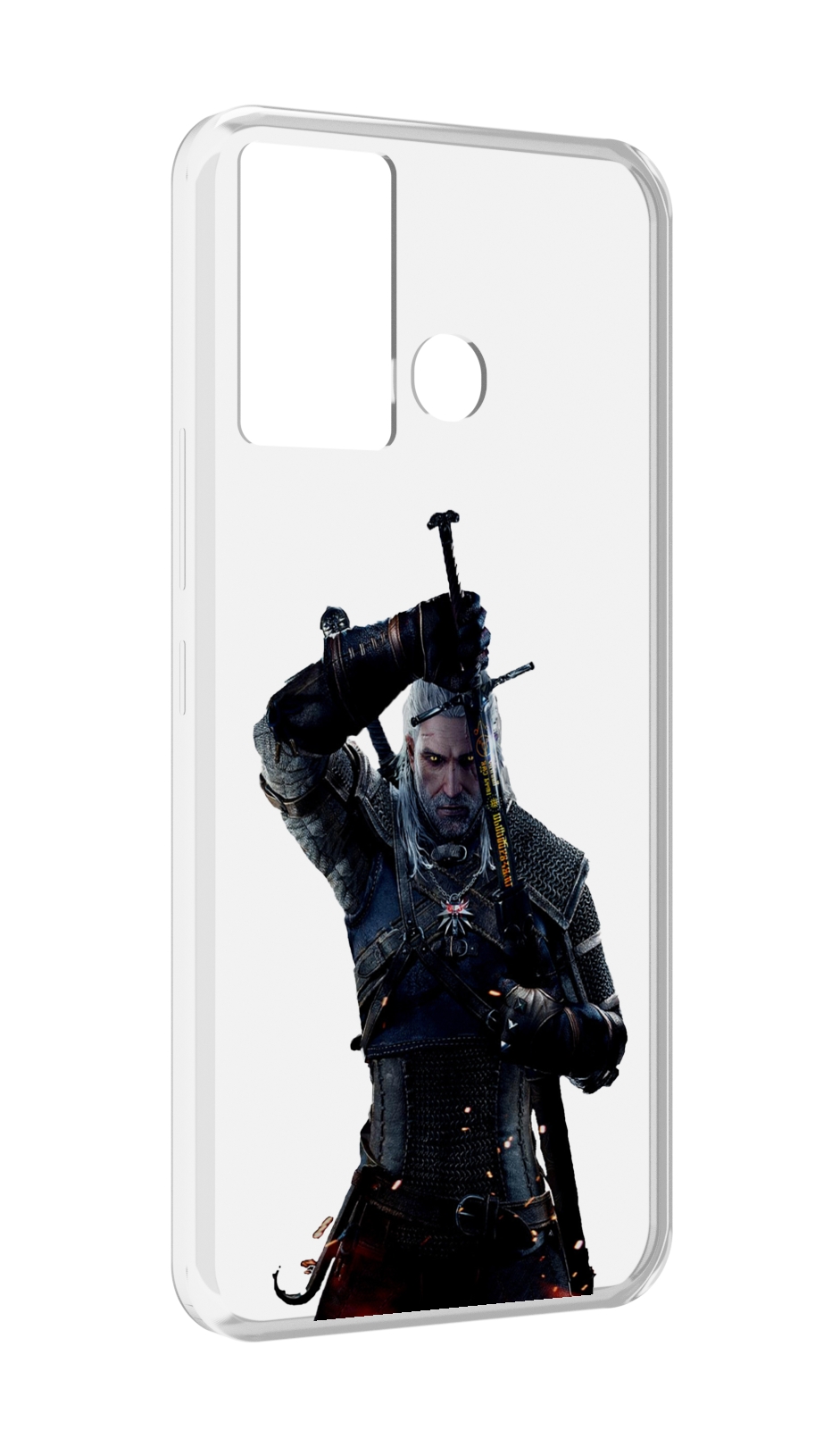 

Чехол MyPads The-Witcher-3-Ведьмак для Infinix Hot 12 Play, Прозрачный, Tocco