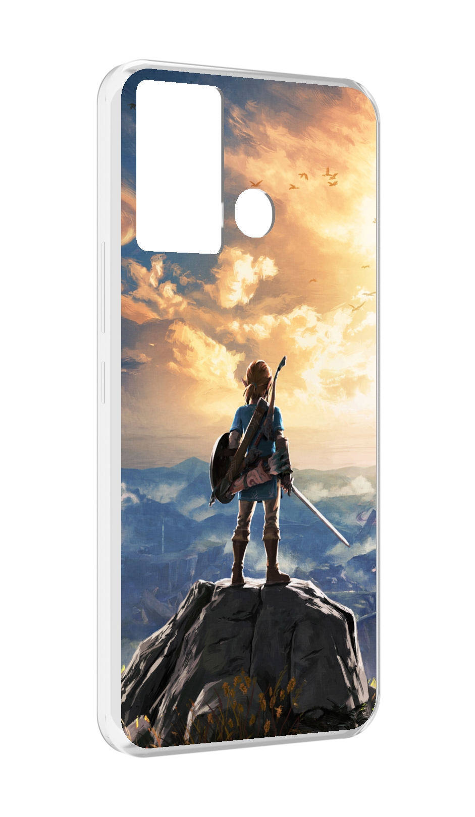 

Чехол MyPads The Legend of Zelda для Infinix Hot 12 Play, Прозрачный, Tocco