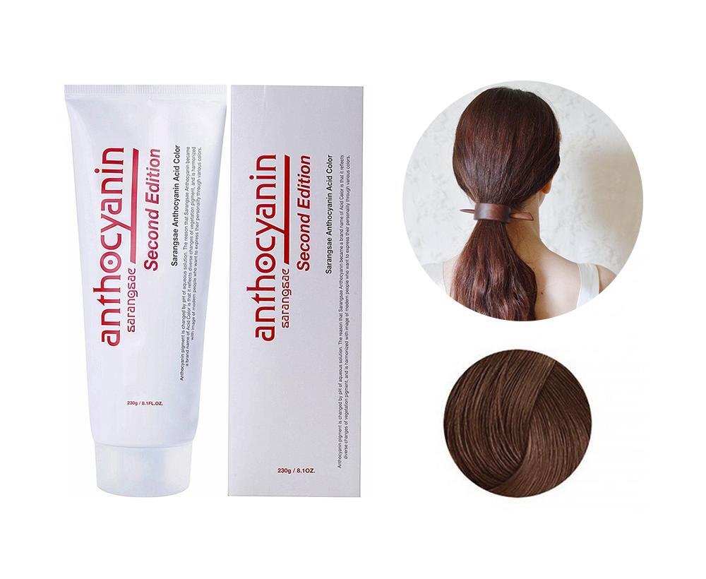 Краска для волос ANTHOCYANIN 230 W02 - Wood Brown lcosmetics шампунь для волос и тела 2 в 1 wood восстанавливающий 250 0
