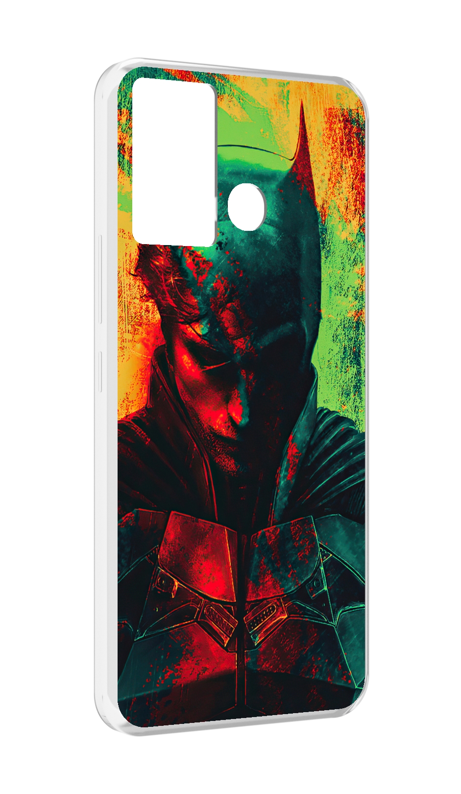 

Чехол MyPads The Batman для Infinix Hot 12 Play, Прозрачный, Tocco
