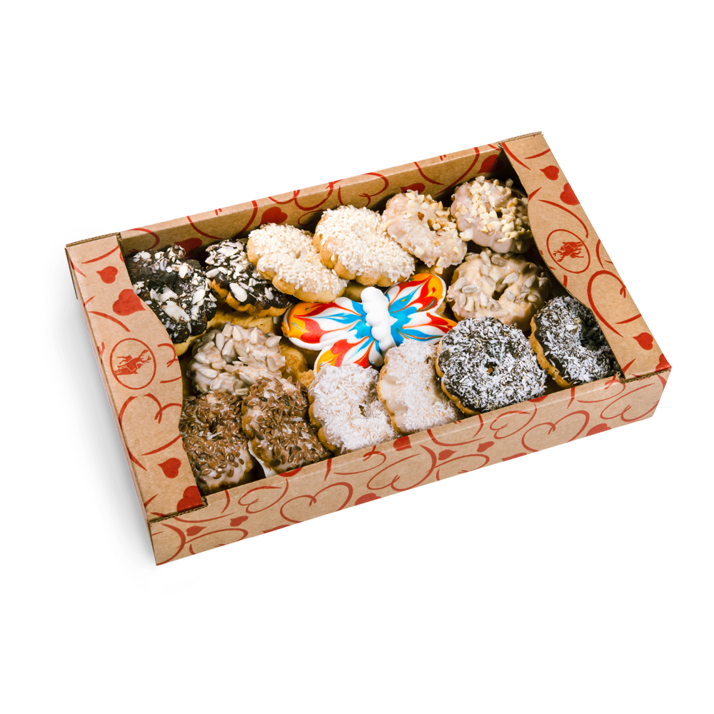 

Печенье Ювентис сахарное Ассорти фигурное, 450 г, сахарное