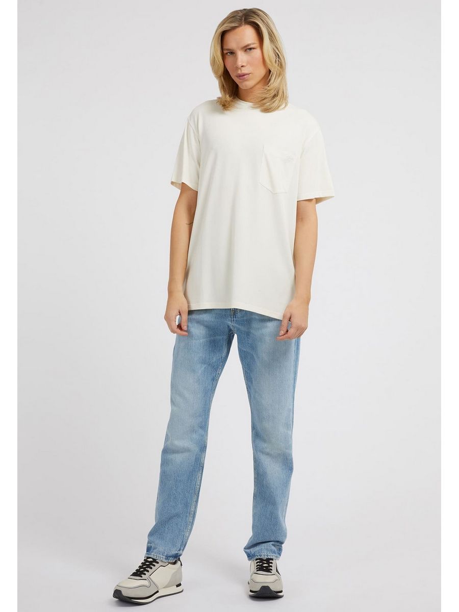

Футболка мужская Guess GU121D1KH белая XL, Белый, GU121D1KH