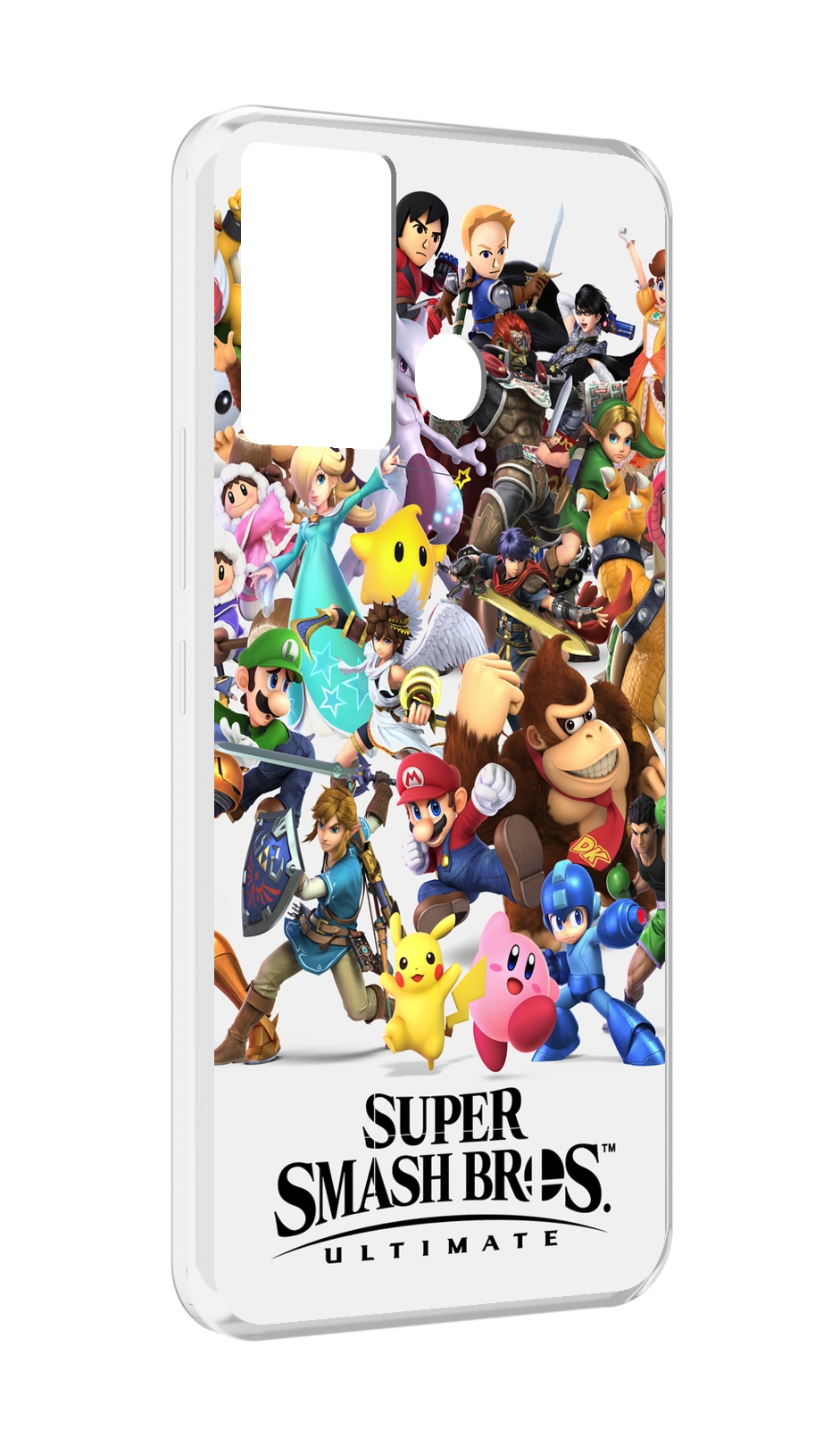 

Чехол MyPads Super Smash Bros для Infinix Hot 12 Play, Прозрачный, Tocco