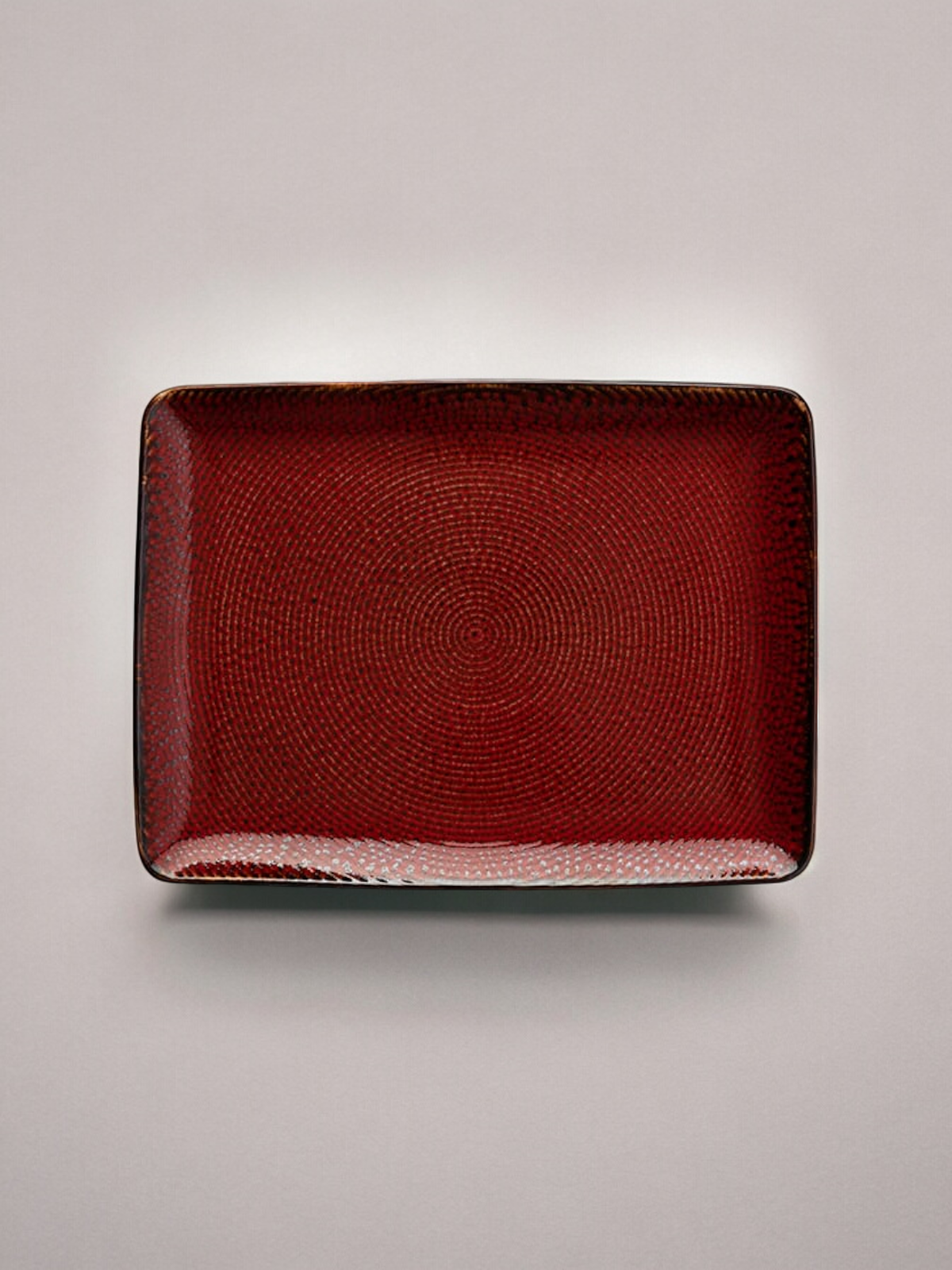 

Тарелка сервировочная Kunstwerk Jasper, фарфоровая, 22,7 см