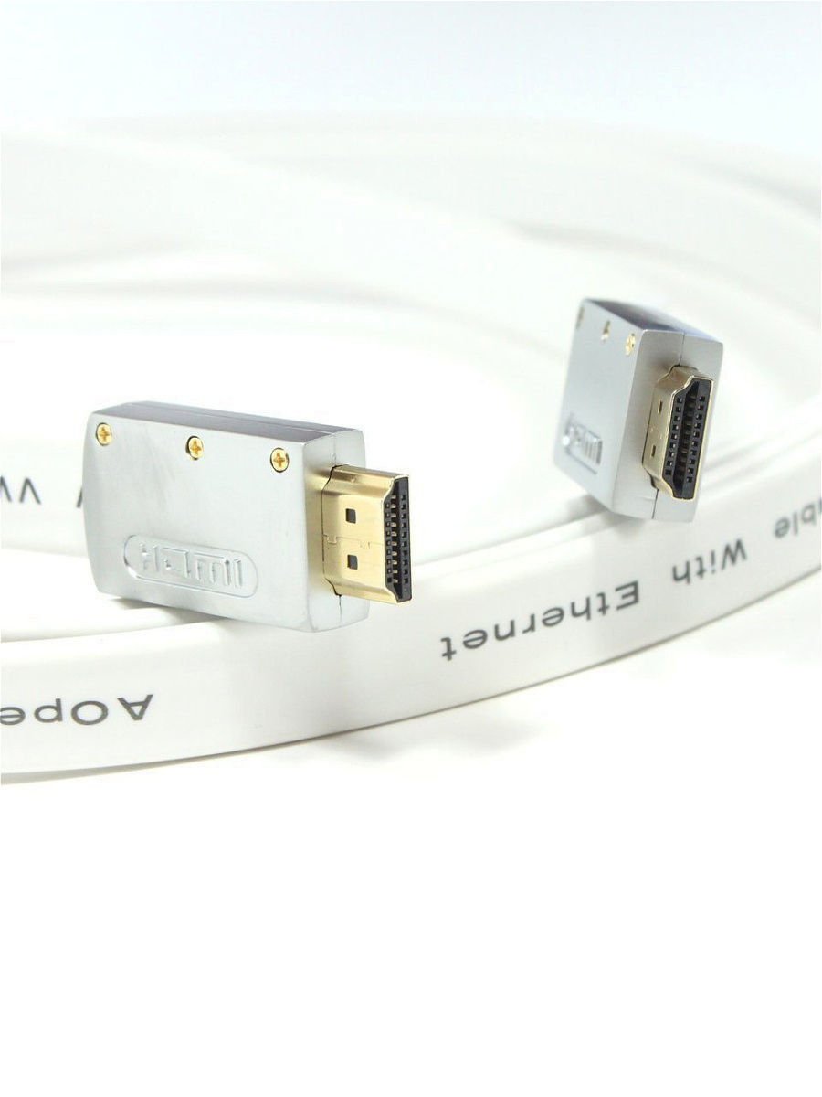 фото Кабель aopen hdmi - hdmi 5м white