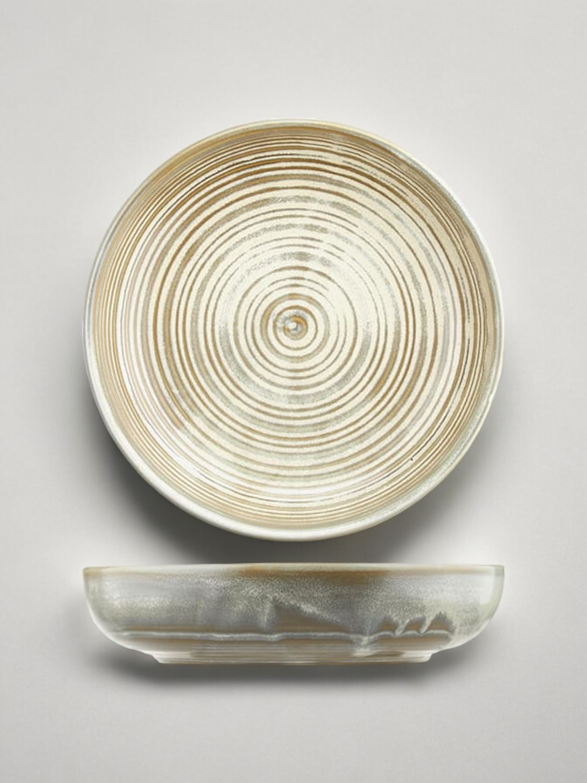 

Тарелка глубокая Kunstwerk Agave, фарфоровая, 600 мл