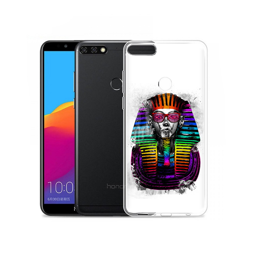

Чехол MyPads Tocco для Honor 7C Pro модная богиня (PT113786.47.479), Прозрачный, Tocco