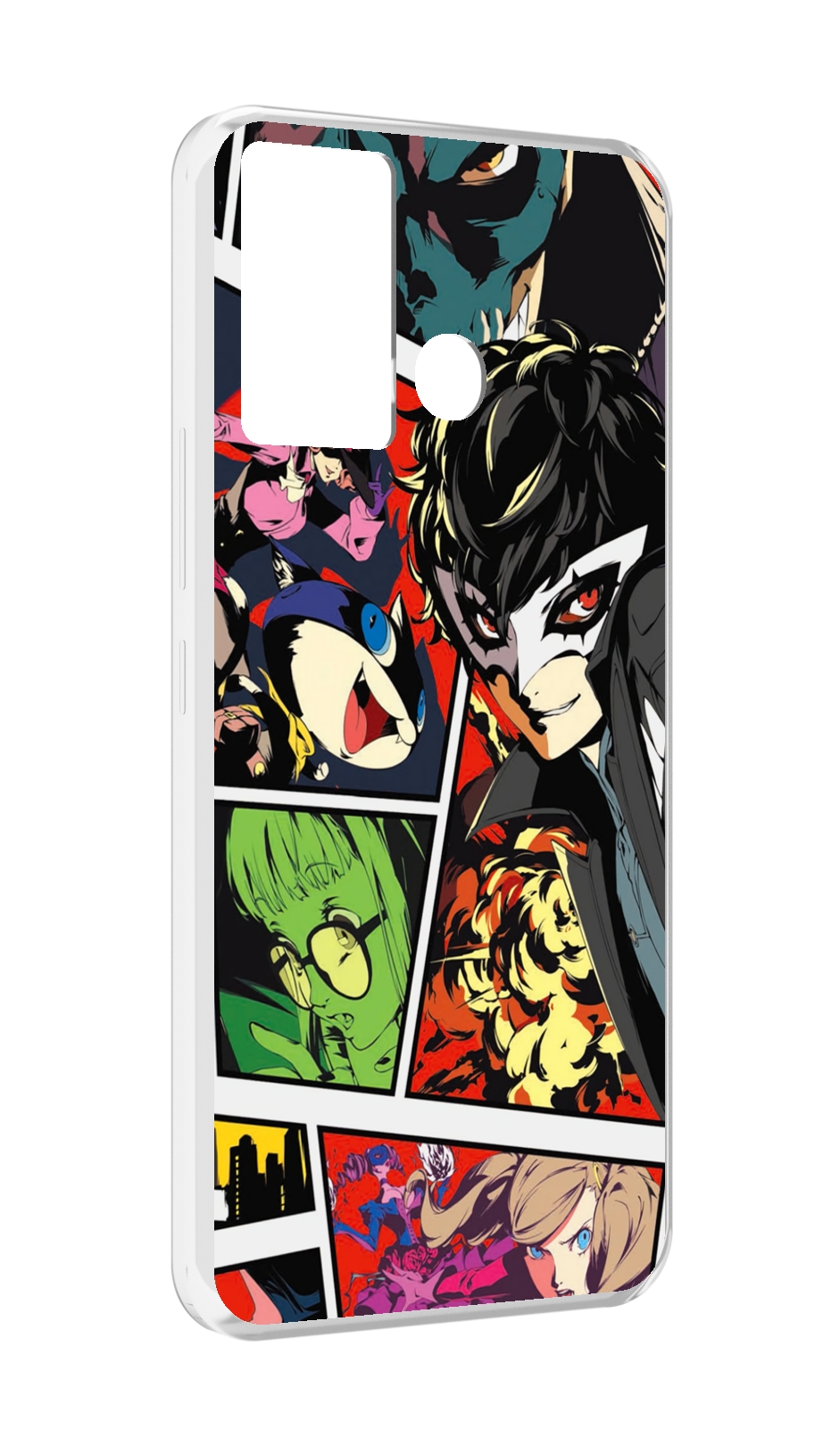 

Чехол MyPads Persona 5 art для Infinix Hot 12 Play, Прозрачный, Tocco