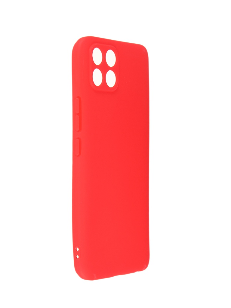 фото Чехол df для infinix smart 6 hd silicone red incase-10 df-group