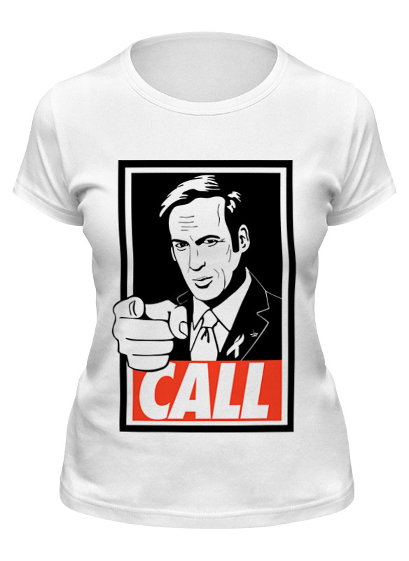 

Футболка женская Printio Better call saul белая 2XL, Белый, Better call saul