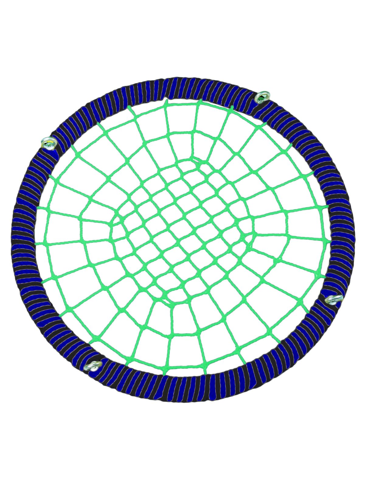 фото Подвесные качели гнездо размер80 см толщина обода 72 мм армированный канат обода 16 мм jinn