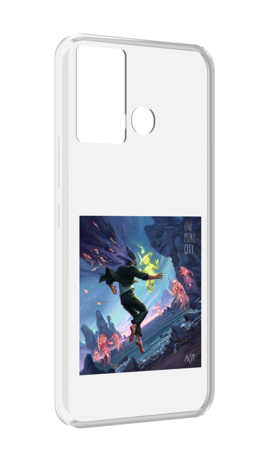

Чехол MyPads One More City ЛСП для Infinix Hot 12 Play, Прозрачный, Tocco