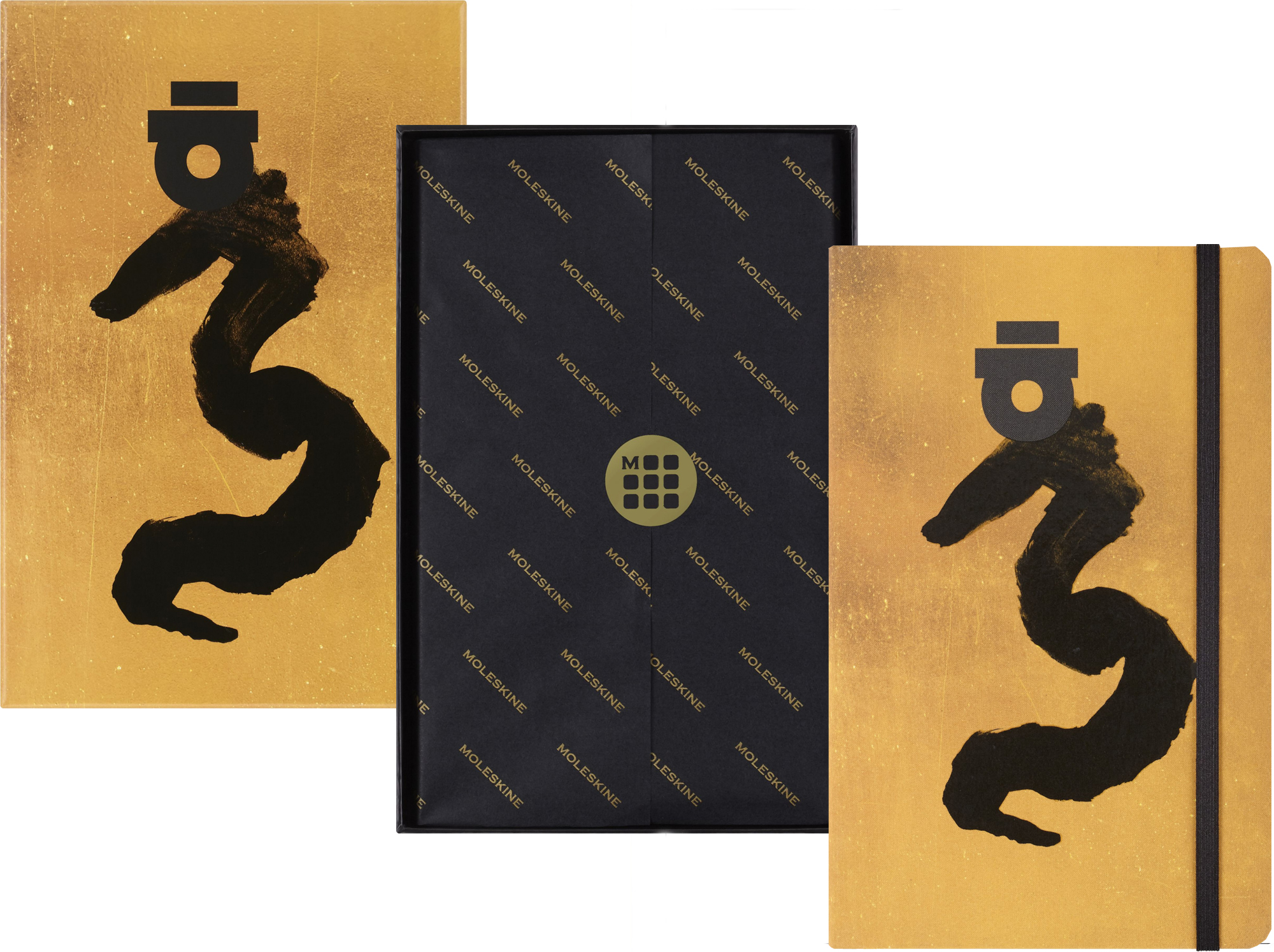 

Блокнот в линейку Moleskine & Ahn Sang Soo LE Year of The Dragon 13х21см в коробке, Year of The Dragon