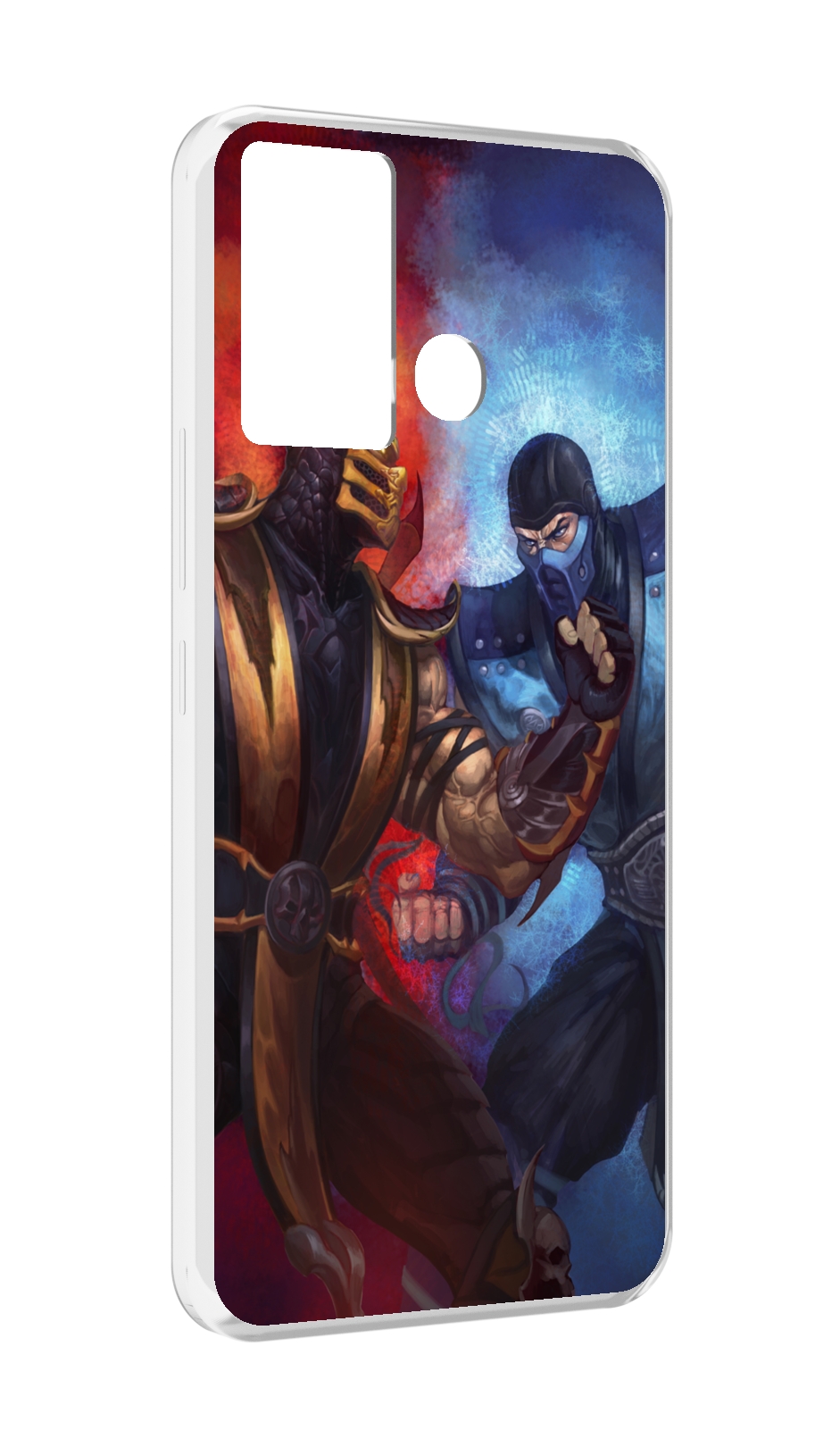 

Чехол MyPads Mortal Kombat art для Infinix Hot 12 Play, Прозрачный, Tocco