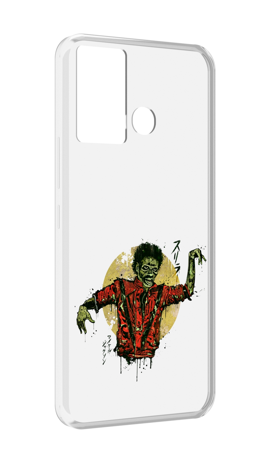 

Чехол MyPads Зомби для Infinix Hot 12 Play, Прозрачный, Tocco
