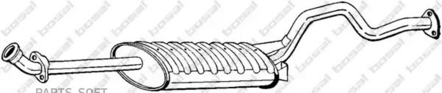 

Глушитель выхлопной системы Bosal-Oris 282891