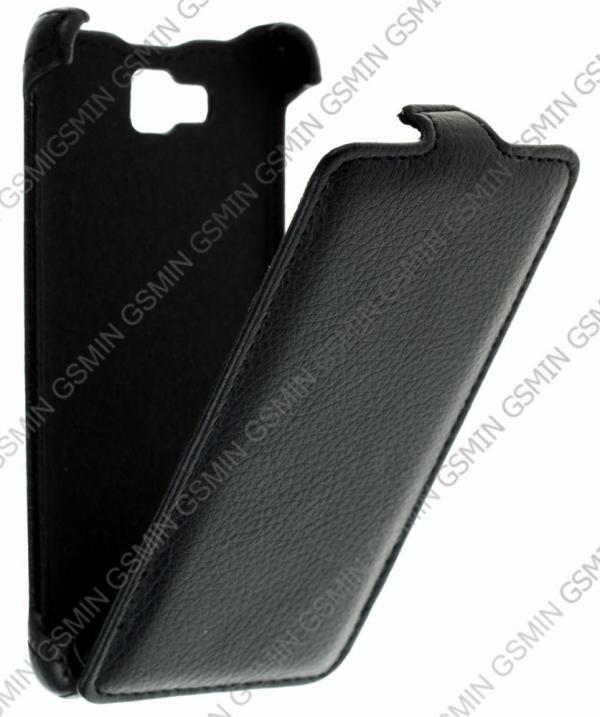 фото Кожаный чехол для lg optimusl9 ii d605 armor case (черный)