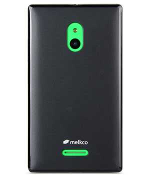 

Чехол силиконовый для Nokia XL Dual Sim Melkco Poly Jacket TPU (Black Mat)