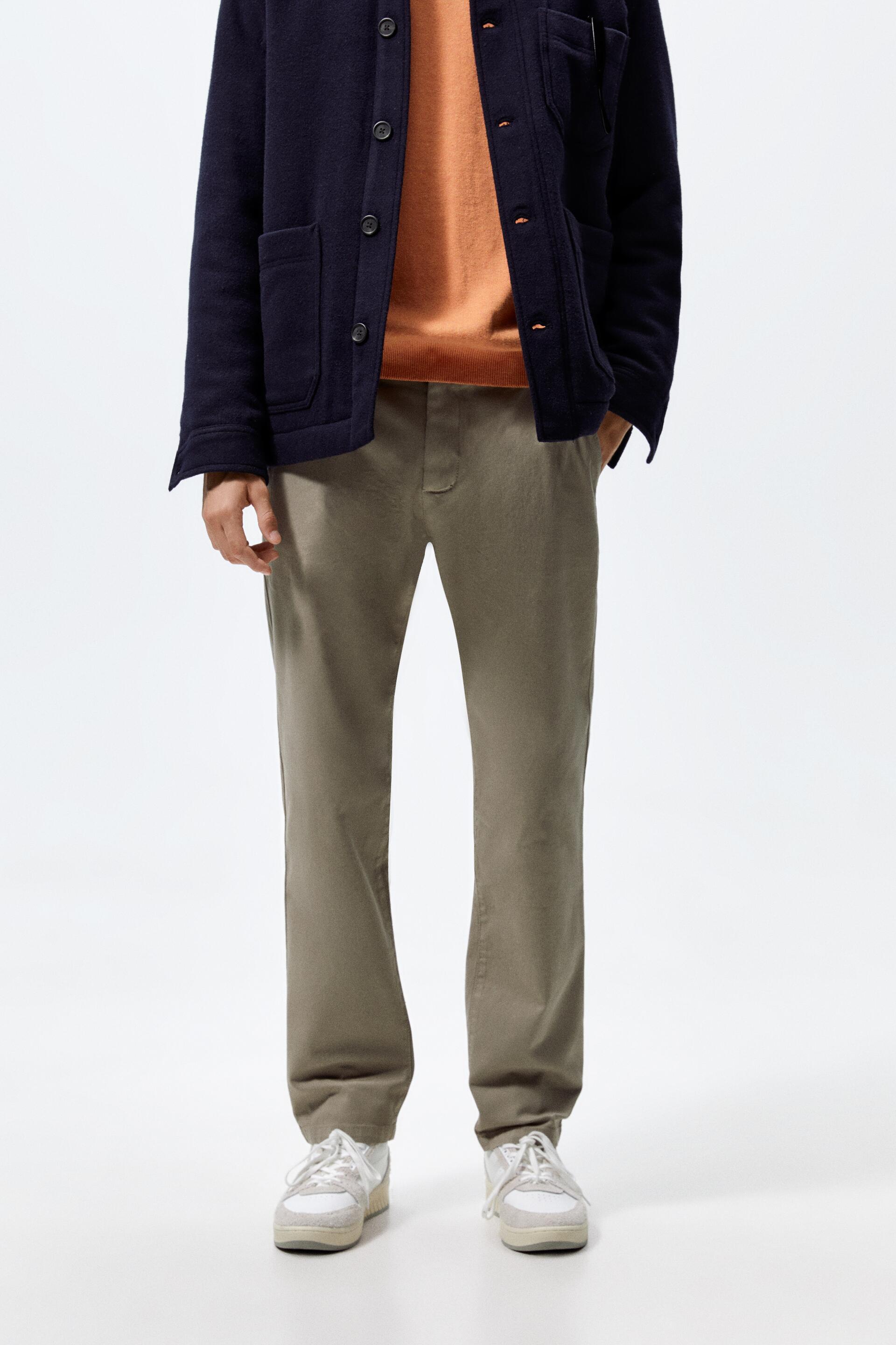 

Брюки мужские ZARA 06917347 серые 44 (доставка из-за рубежа), 06917347