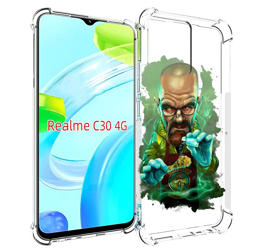 

Чехол MyPads повар для Realme C30 4G / Narzo 50i Prime, Прозрачный, Tocco