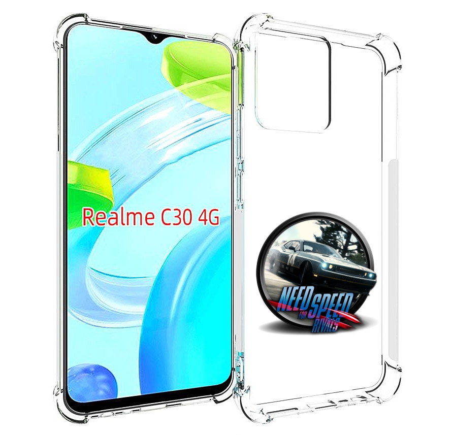 

Чехол MyPads Гонки для Realme C30 4G / Narzo 50i Prime, Прозрачный, Tocco