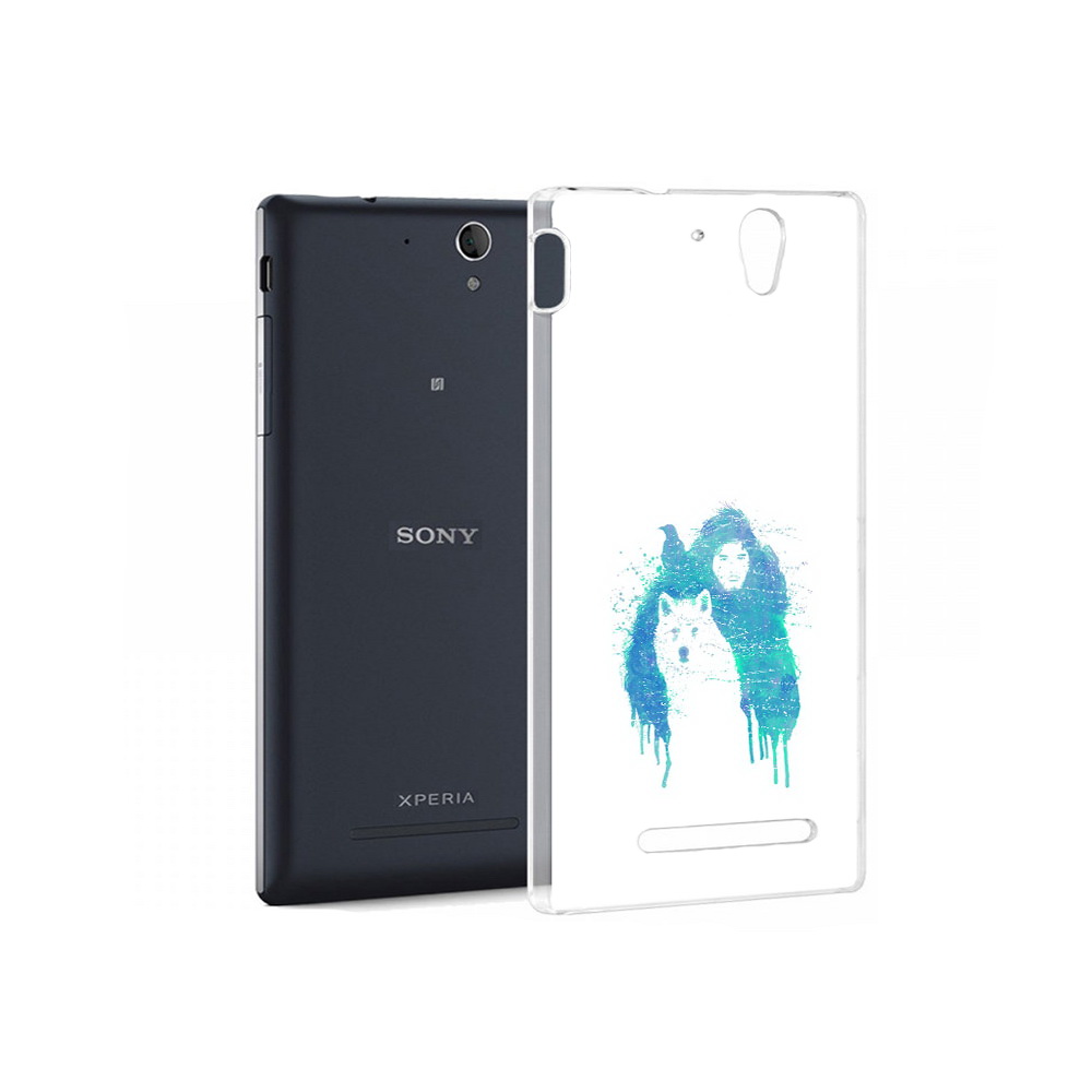 

Чехол MyPads Tocco для Sony Xperia C5 Ultra джон сноу (PT16261.253.323), Прозрачный, Tocco