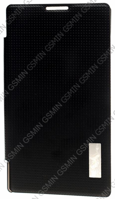 фото Кожаный чехол для nokia xl dual sim rock elegant series case (черный) gsmin