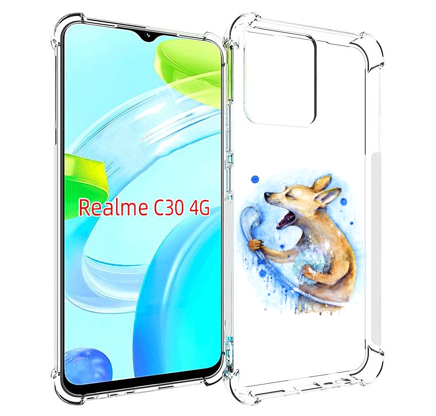 

Чехол MyPads пение в душе для Realme C30 4G / Narzo 50i Prime, Прозрачный, Tocco