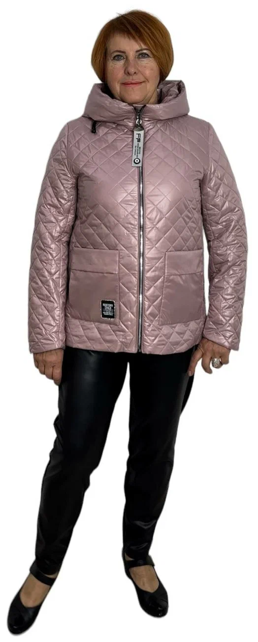 Куртка женская Choi 9669 розовая 48 RU