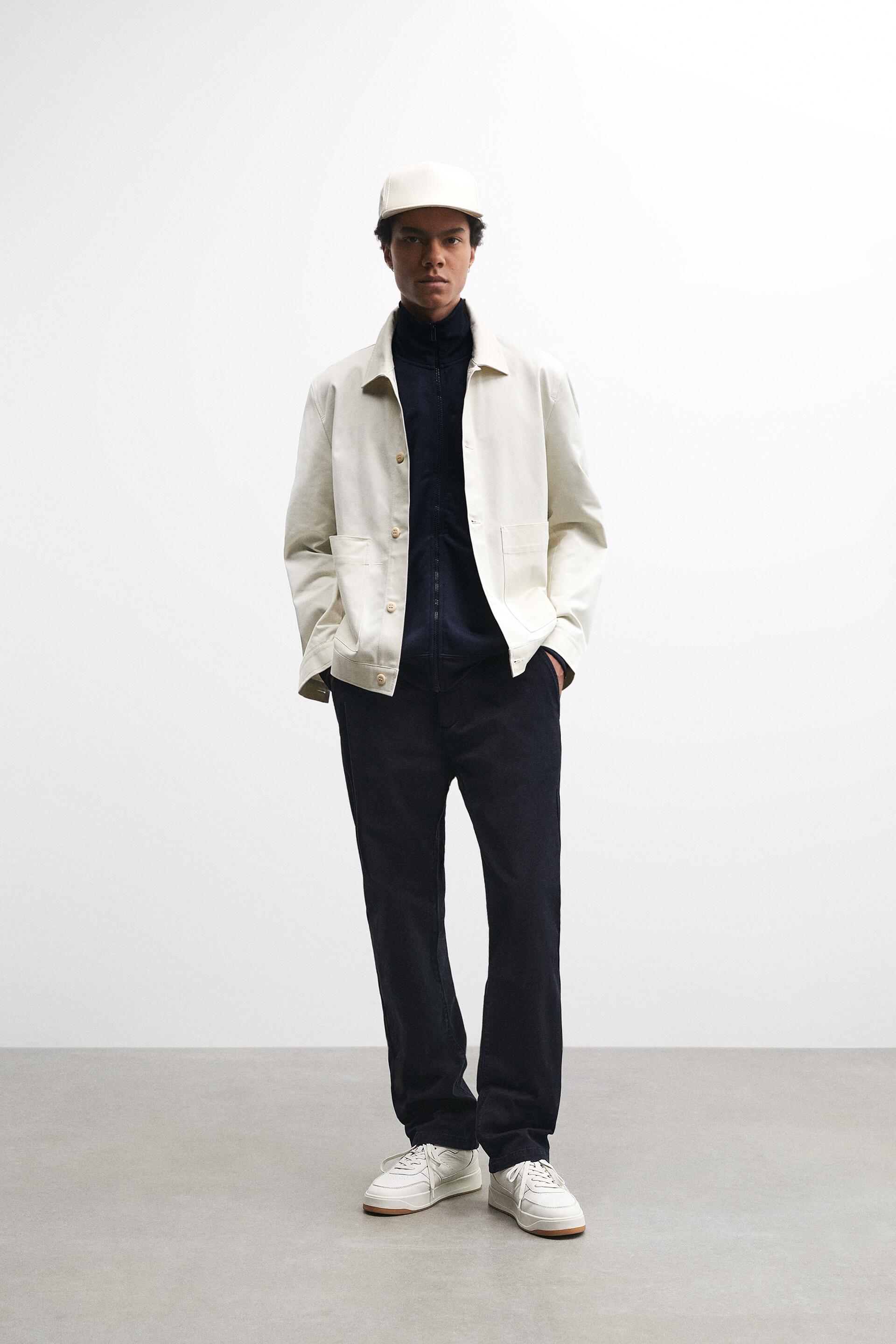 

Брюки мужские ZARA 06917347 синие 36, 06917347