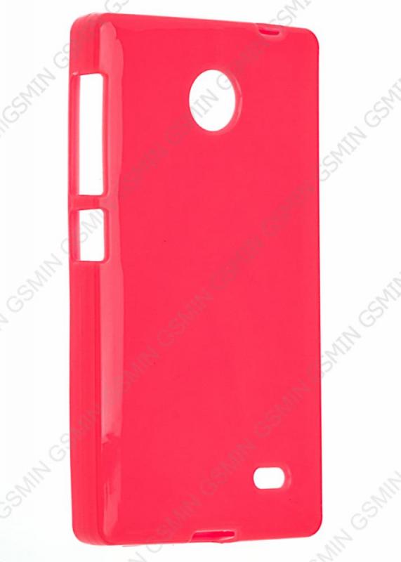 

Чехол NoBrand для Nokia X Dual Sim Gloss Red, Красный